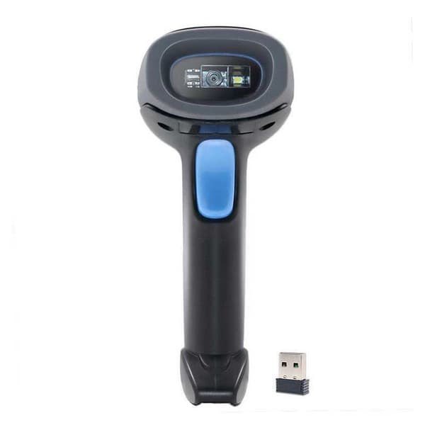 Globbaltec Viivakoodinlukija 2d Fast Speed Bluetooth Hopeinen