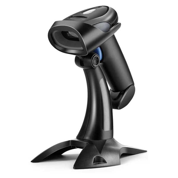 Globbaltec Viivakoodinlukija 2d Fast Speed Bluetooth Hopeinen