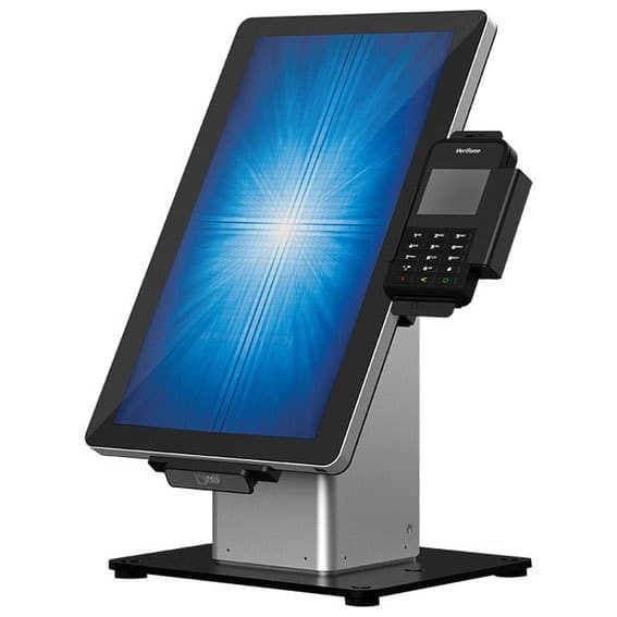 Elo Overvåge Slim Self Service Countertop Stand 15-22´´ Sort,Søvfarvet One Size / EU Plug