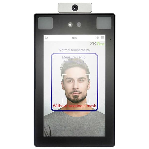 Pni Termisk Skanner Med Biometrisk Igenkänning Proface X Svart