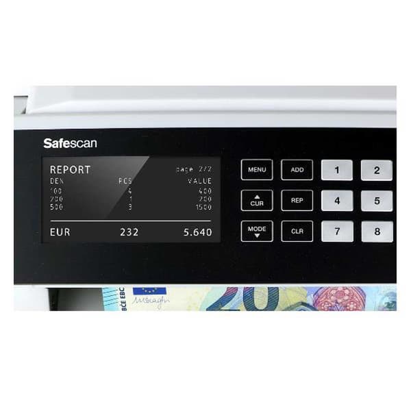 Safescan Sedelräknare 2465-s Vit