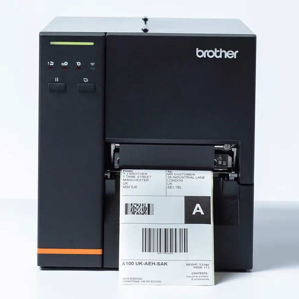 Brother Etiketprinter Tj-4120tn Sort One Size / EU Plug