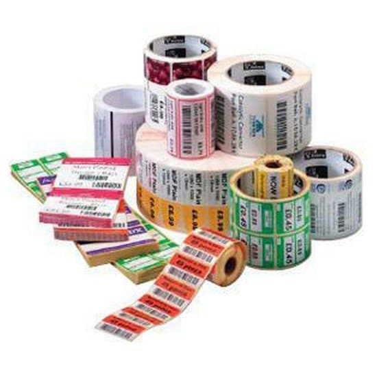 Zebra Z-slct 2000d 102x64 Mm Flerfarvet