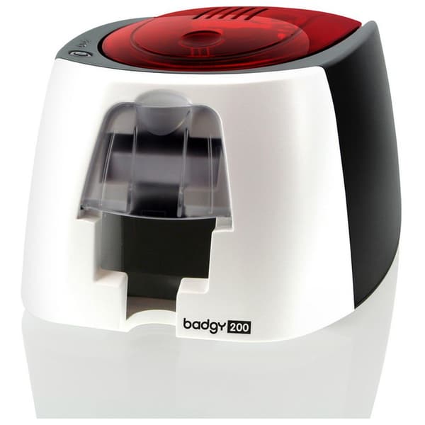 Evolis Kortprinter Badgy 200 Hvid One Size / EU Plug