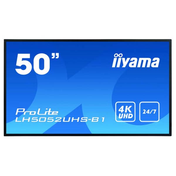 Iiyama Tryck På Monitor Prolite Lh5052uhs-b1 49´´ 4k Va Led Svart Europe PAL / EU Plug