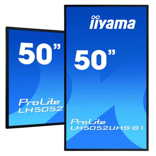 Iiyama Tryck På Monitor Prolite Lh5052uhs-b1 49´´ 4k Va Led Svart Europe PAL / EU Plug