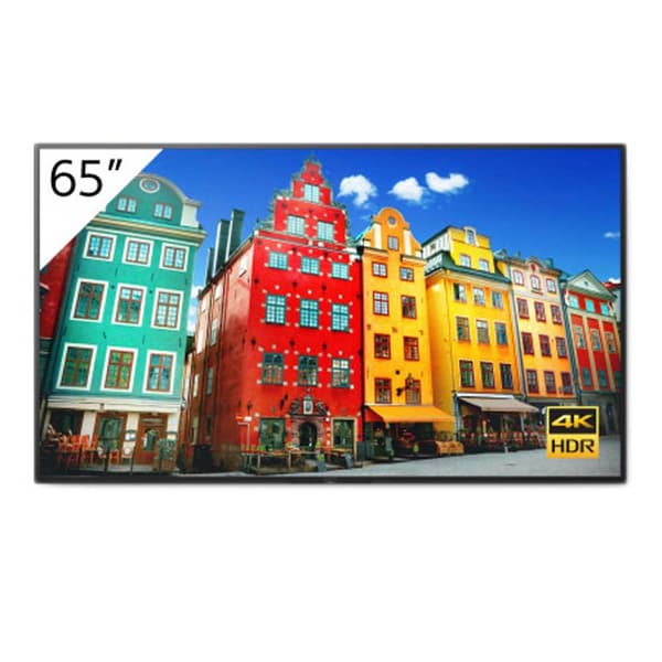 Sony Monitor Fw-65bz30j 65´´ 4k Ips Led Sort Europe PAL / EU Plug Sort