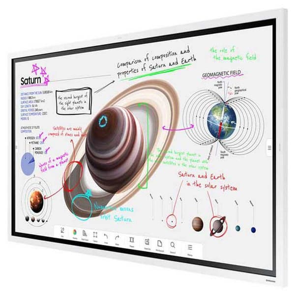 Samsung Overvåge Flip Pro Wm55b 55´´ Uhd Led Søvfarvet One Size / EU Plug