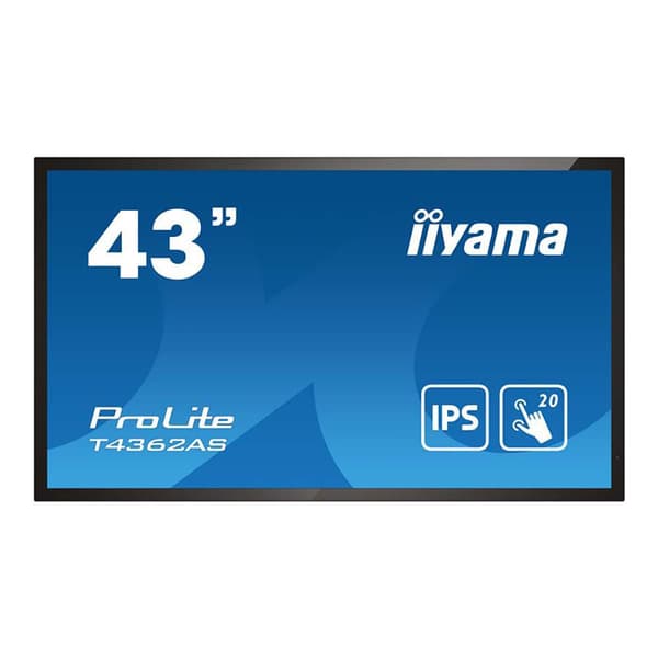 Iiyama Monitori Prolite T4362as-b1 43´´ 4k Led Kirkas musta