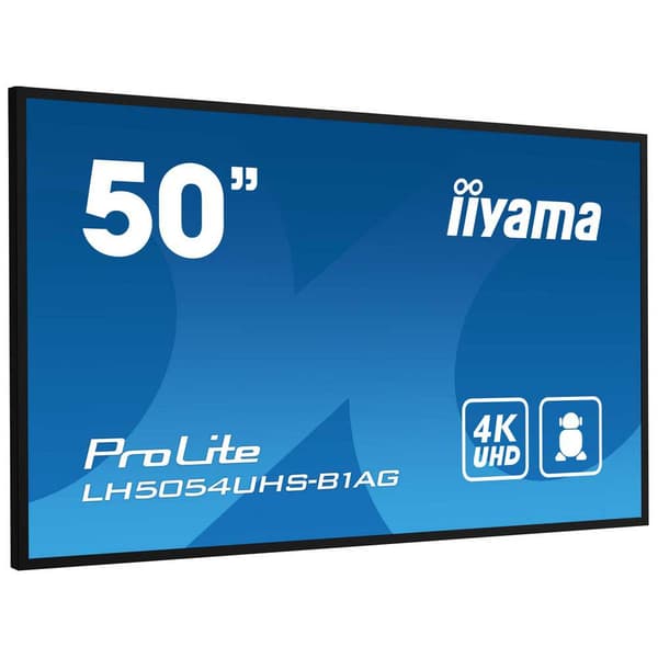 Iiyama Monitori Lh5054uhs-b1ag 50´´ 4k Led musta