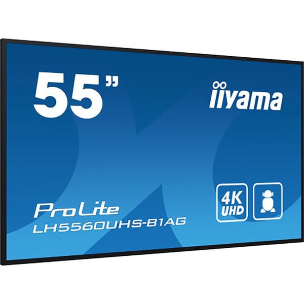 Iiyama Monitori Lh5560uhs-b1ag 55´´ 4k Led musta