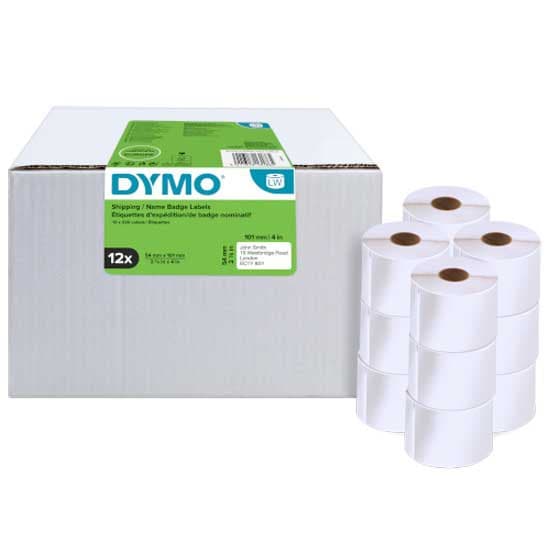 Dymo Bandetiketter Multipack 25x54 Mm 12 Enheter