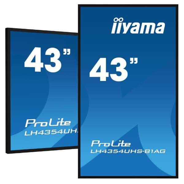 Iiyama Lh4375uhs-b1ag 42´´ 4k Led Skärm Svart