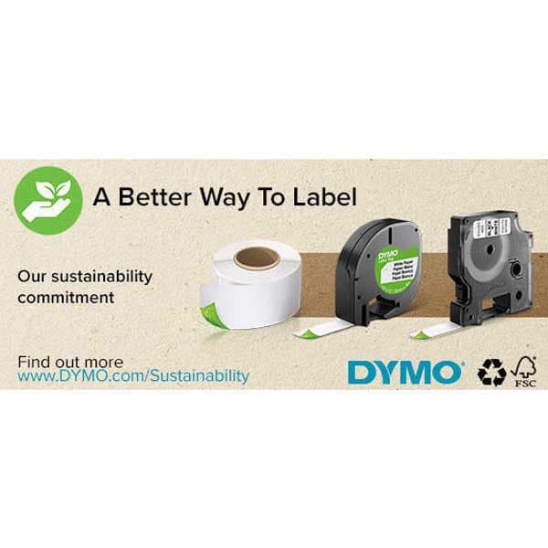Dymo Nauhan Etiketit D1-schriftband 53710 24 X7 M Hopeinen