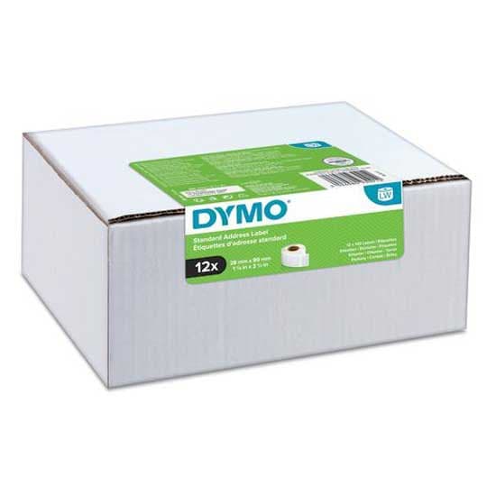Dymo Båndetiketter Lw 28x89 Mm 12 Enheder