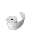 Miniatyrbillede 1 af 5: BSTech Papir, rulle til kasseapparater 80x60m 6 stk.