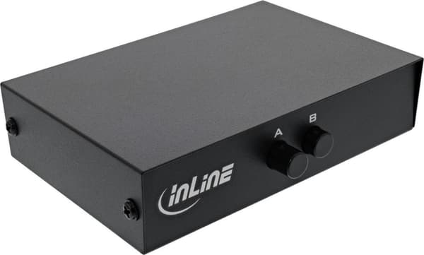 InLine - Series Switch - 2 x Serial - Desktop (60609)