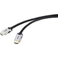 Miniatyrbillede 1 af 4: SpeaKa Professional HDMI-tilslutningskabel 0,50 m SP-9063160 parsnoet sort [1x HDMI han - 1x HDMI han]
