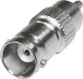 Miniatyrbild 2 av 2: SpeaKa Professional SP-7869896 Cinch / BNC-adapter [1x Cinch-kontakt - 1x BNC-uttag] Silver