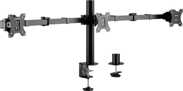 SpeaKa Professional SP-MM-230 skærmbeslag 3-vejs 43,2 cm (17) - 68,6 cm (27) Højdejusterbar, vipbar og drejelig