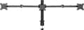 Miniatyrbillede 8 af 9: SpeaKa Professional SP-MM-230 skærmbeslag 3-vejs 43,2 cm (17) - 68,6 cm (27) Højdejusterbar, vipbar og drejelig