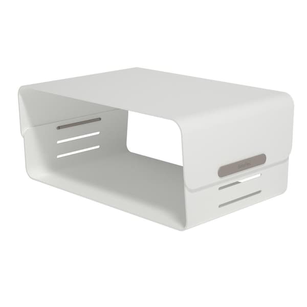 Dataflex Addit Bento® monitor stigerør - justerbar 120 Grå, Hvid