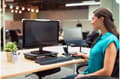 Miniatyrbillede 3 af 3: Kensington SmartFit® Monitor Stand Plus til skærme op til 24 tommer - Med 3 højdeindstillinger - Sort