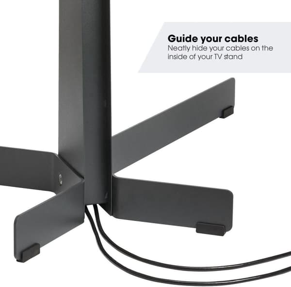 Vogel's TVS 3690 Swivel TV-golvstativ för LCD- och OLED-TV upp till 77" och max 50 kg