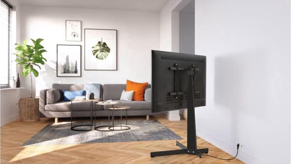 Vogel's TVS 3690 Swivel TV-golvstativ för LCD- och OLED-TV upp till 77" och max 50 kg