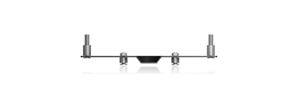 RaidSonic ICY BOX IB-RPA100 - Systemmonteringsfäste - Monitormonterbar - Svart