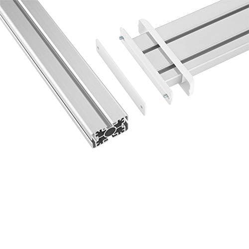 InLine Slatwall Panel Alumiini - pöytäkiinnitykseen - 1 m - Sälepaneeli - alumiini - alumiini - muovi - 23181B - 1000 mm - 1 kpl (23181A)