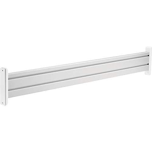 InLine Slatwall Panel Alumiini - pöytäkiinnitykseen - 1 m - Sälepaneeli - alumiini - alumiini - muovi - 23181B - 1000 mm - 1 kpl (23181A)