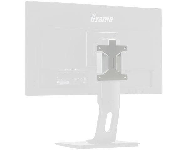 Iiyama - monteringskomponent (VESA mount) til mini PC - hvid - skærm
