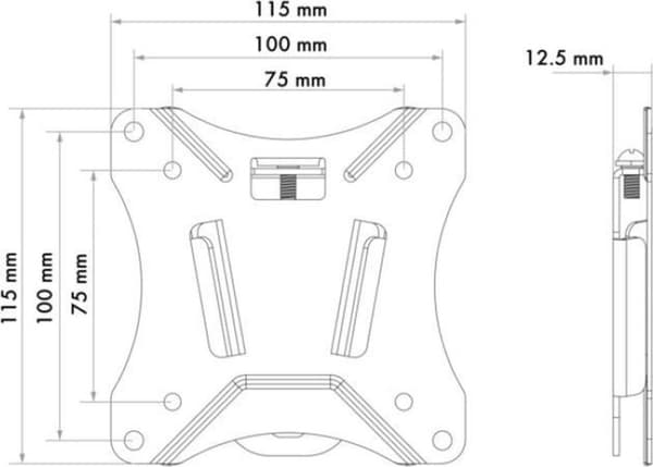 Schwaiger LWHF2725 513 Sort