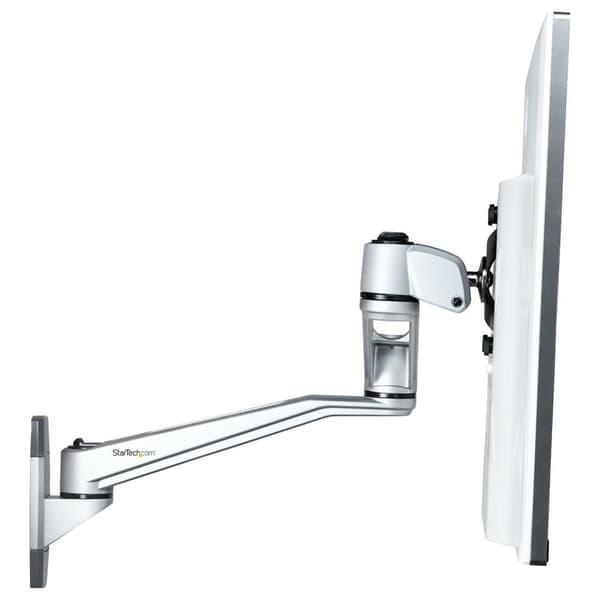 Startech.Com Skærmarm - Vægmonterbar - 52 cm lang ledarm - Til op til 30 Vesa-skærm - Premium (Armwalldslp) - Vægmontering til LCD-skærm (Justerbar ar