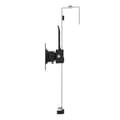 Miniatyrbillede 3 af 4: StarTech.com skabsskærmbeslag, hængende skærmbeslag til VESA-skærme op til 34" (8 kg), justerbar højde, ergonomisk vægbeslag til lukket arbejdsplads m