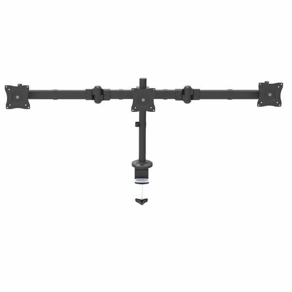 StarTech Trippel monitorarm - skrivbordsmonterbar Svart