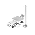Miniatyrbillede 9 af 9: StarTech.com Monitor Stand Silver fungerer med iMac, Apple Cinema og Thunderbolt Display