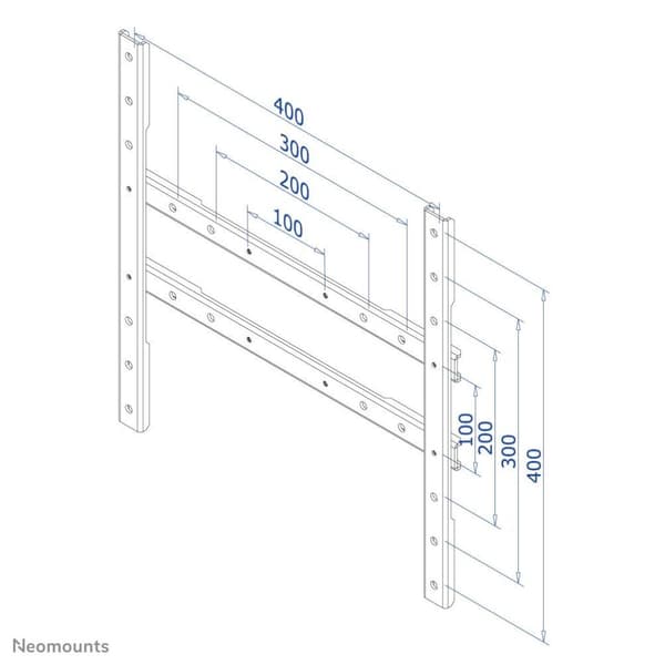 Newstar FPMA-VESA425 Adapterplade Sort