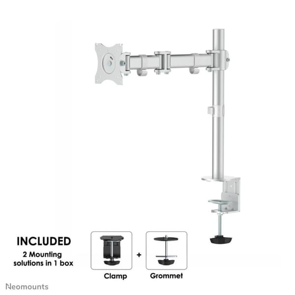 Neomounts by Newstar NM-D135SILVER Näyttöteline