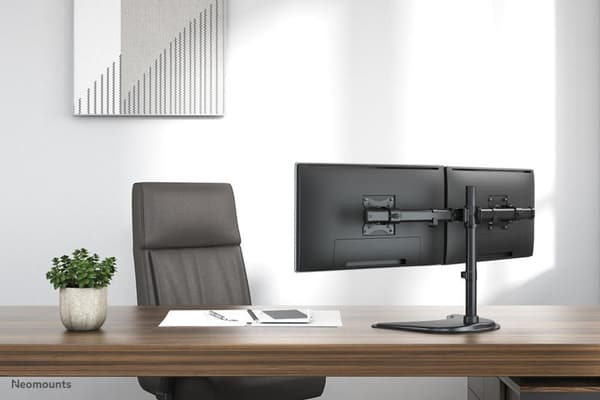 Neomounts by Newstar NM-D335DBLACK - Enkel monitorarm med bas - lämplig för bildskärmar upp till 27 tum - Svart