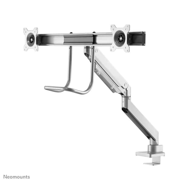 Neomounts fra Newstar Select NM-D775DXSILVER skærmarm gasfjeder - op til 32" - Sølv