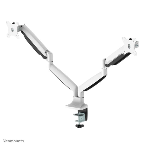 Neomounts fra Newstar Select NM-D750DWHITE monitorarm gasfjeder - op til 32" - Hvid