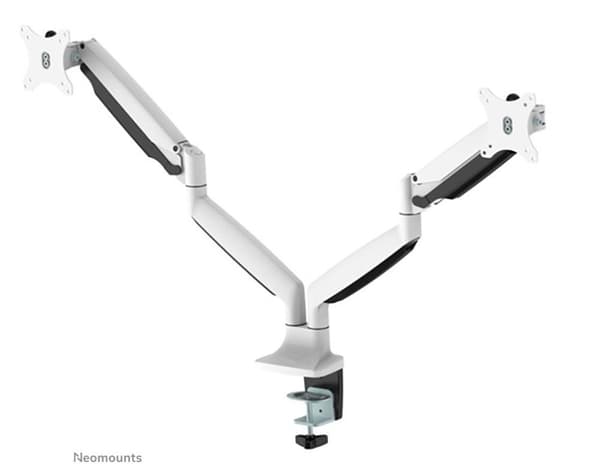 Neomounts fra Newstar Select NM-D750DWHITE monitorarm gasfjeder - op til 32" - Hvid