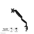 Miniatyrbillede 2 af 5: Neomounts fra Newstar Select NM-D750BLACK skærmarm gasfjeder - op til 32" - Sort