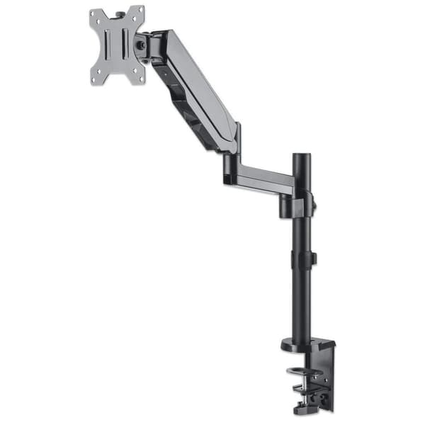 Manhattan 461580 Monitor bordbeslag 1-vejs 43,2 cm (17) - 81,3 cm (32) Roterbar, Højdejusterbar, Vipbar, Drejelig