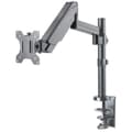 Miniatyrbillede 1 af 8: Manhattan 461580 Monitor bordbeslag 1-vejs 43,2 cm (17) - 81,3 cm (32) Roterbar, Højdejusterbar, Vipbar, Drejelig
