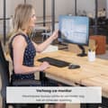 Miniatyrbillede 2 af 4: Fellowes monitorarm kun 1 skærm Platinum Series 32 tommer sort