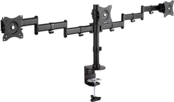 InLine 23104B, 16 kg, 33 cm (13"), 68,6 cm (27"), 75 x 75 mm, 100 x 100 mm, Højdejusterbar