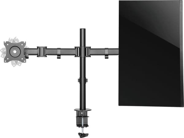 InLine Tischhalterung, för 2x TFT/LCD/LED till 68cm (27), m
